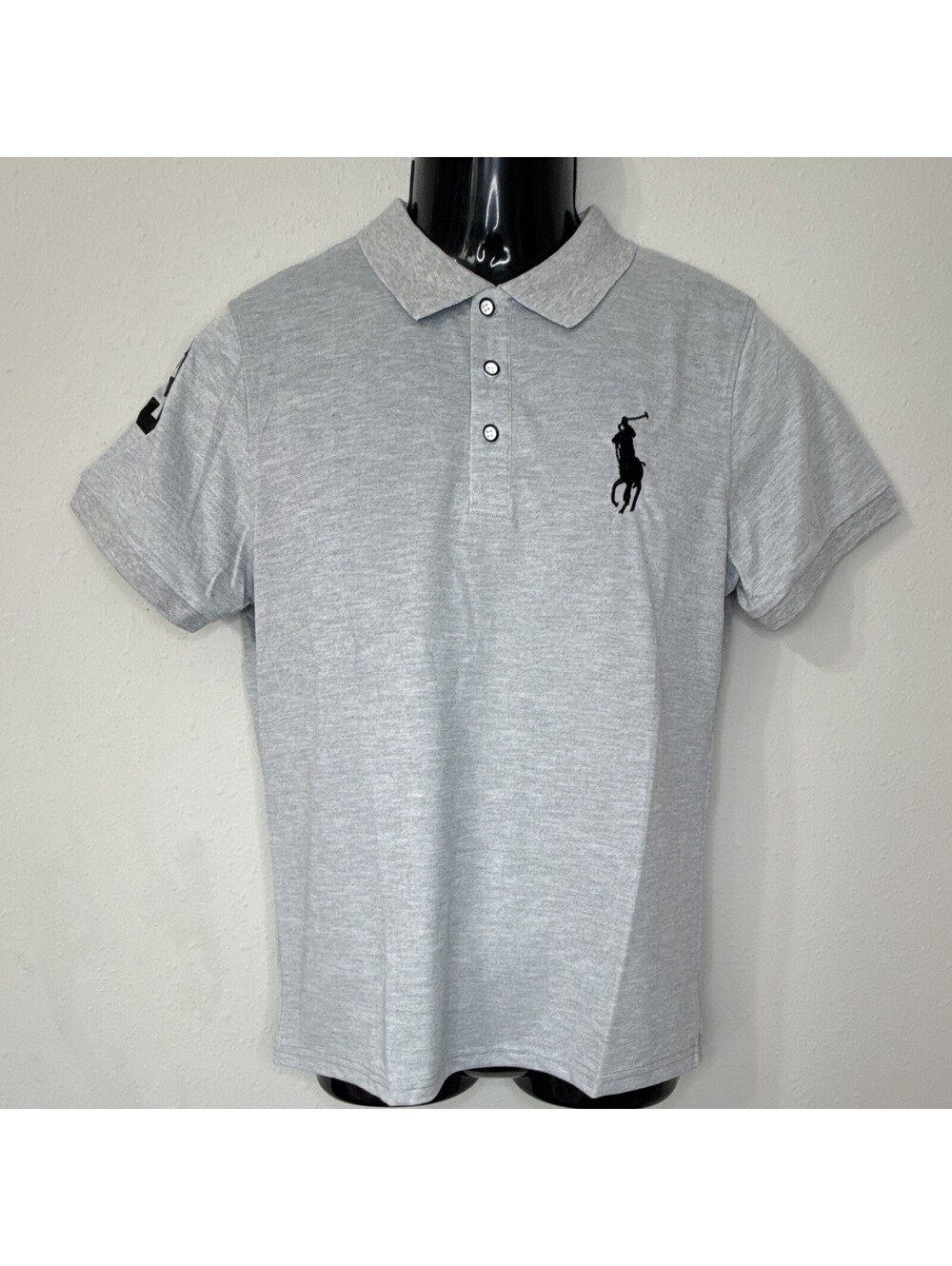 Ralph Lauren Polo Shirt Gray Size men’s Medium